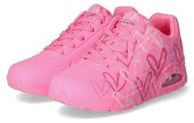 Produktbild von Skechers Damen Low Sneaker SPREAD THE LOVE Pink Synthetik Größe: 35