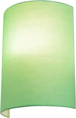 Image de SLV Applique Abat-jour FENDA Demi-abat-jour Textile Vert