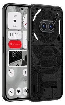 Produktbild von Für Nothing Phone 2a / Plus GKK Skin Feel TPU Schutzhülle Cover Schwarz