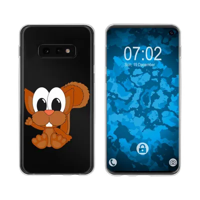 Produktbild von PhoneNatic Case kompatibel mit Samsung Galaxy S10e Silikon-Hülle Cutiemals M8
