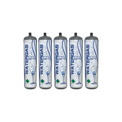 Image de Bouteille de CO₂ alimentaire E290 de 600 g pour gazéificateur – CO₂ pour eau pétillante – Bouteilles de CO₂ à usage unique M11x1 pour la maison et le bureau (5)
