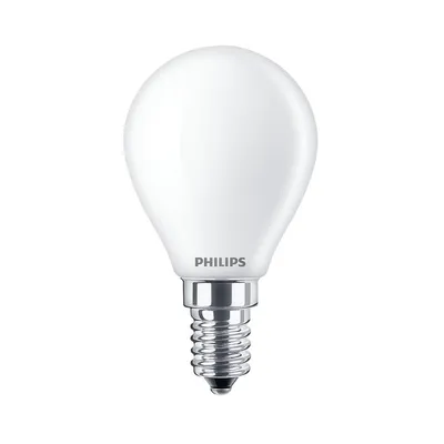Obrázok produktu pre 2-balenie LED E14 Globe 4,3W (40W) Frost 470lm