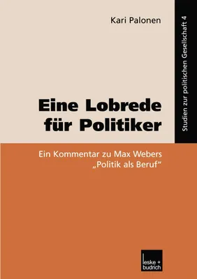 Produktbild von Eine Lobrede für Politiker