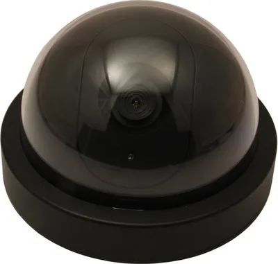 Produktbild von Überwachungskammera Dummy Kuppel Alarm LED Kamera Led Atrappe