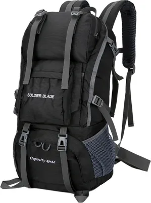 Obrázek produktu pro Turistický batoh Trekingový batoh 45L pro muže ženy, lehké trekingové batohy vysokokapacitní vodotěsný kempingový batoh cestovní batoh na kolo batohy