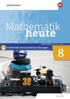 Obrázok produktu pre Mathematik heute 8. Arbeitsheft mit interaktiven Übungen. Hauptschulbildungsgang. Für Sachsen