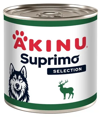 Obrázek produktu pro Akinu SUPRIMO SELECTION Zvěřina kousky konzerva pro psy 400 g
