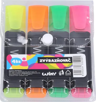 Image de Surligneur Strong, lot de 4 pièces