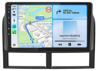 Image de Radio 9 Zoll 6+128GB Android Autoradio für Jeep Grand Cherokee WJ,WG 1999-2004 Wireless CarPlay Android Auto 4G WiFi GPS Navi 8Kern RDS DSP DAB+ BT