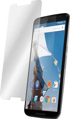 Produktbild von 1er-Pack PhoneNatic Glas-Folie klar  kompatibel mit Google Nexus 6 - Panzerglas für Nexus 6
