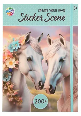 Image de Sticker scene book A4,  200+ stickers