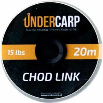 Produktbild von Chod Link Vorfachmaterial, steif, 15 lb, 20 m, hohe Abriebfestigkeit für Chod Rig-Sets