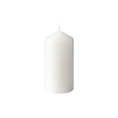 Produktbild von 10 DUNI Stumpenkerzen weiss, 100x50 mm, 263108