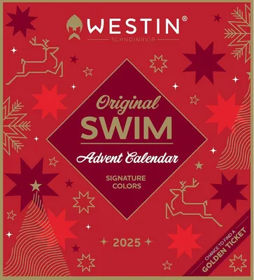Produktbild von Westin 2025 Original Swim Advent Calendar 50X45,5X4,5Cm