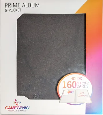 Produktbild von Gamegenic Prime Album 8-Pocket Schwarz