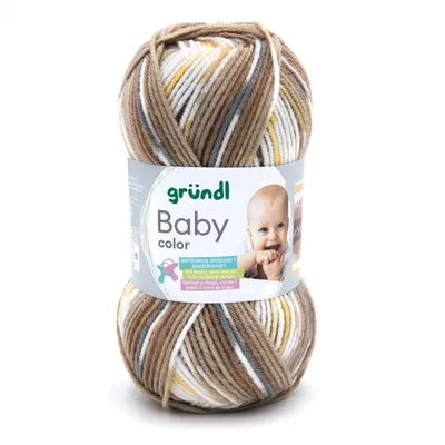 Produktbild von Gründl Babywolle Baby Color 50 g /150 m 70 % Polyacryl 30% Polyamid weich 11