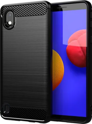 Produktbild von Cadorabo Hülle für Samsung Galaxy A10 / M10 in Schwarz Schutzhülle TPU Case Cover Etui Handyhülle