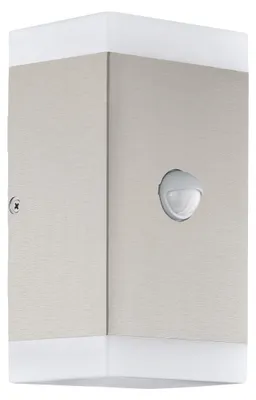 Produktbild von Eglo 75546 CARPINERA LED Außen-Wandleuchte 2X4,6W Sensor Edelstahl Warmweiss IP44