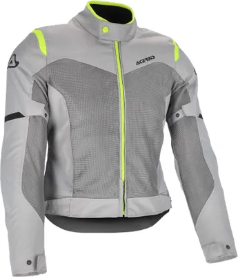 Immagine prodotto di ACERBIS Dual Road giacca impermeabile certificata Ramsey Vent 2.0 donna grigio/giallo neon taglia L