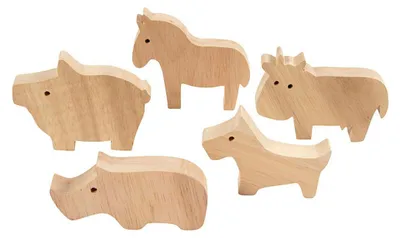 Produktbild von Creativ Company 544461, Bastelset für Kinder, Holz, Holz
