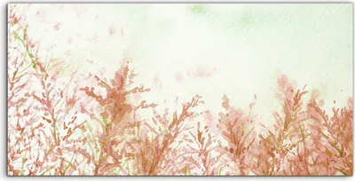 Produktbild von Coloray Acrylbild 140x70  Wandbild Acrylbilder Deko Blumen Pflanzen Abstrakte Wiese