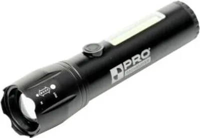 Immagine prodotto di Torcia A Led Con Batteria Ricaricabile E Luce Laterale Da 100 Lm - 100-Os-012