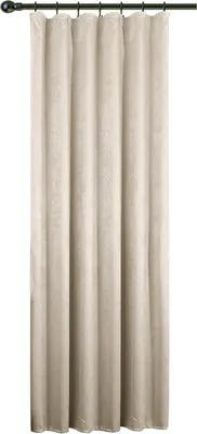 Produktbild von WOLTU 1×Gardinen, Blickdicht mit Kräuselband, 135x245cm, Creme