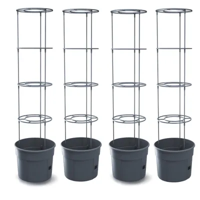 Produktbild von Fortena Tomatenanzuchttopf 28L mit Rankhilfe Höhe 153 cm Kunststoff