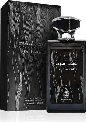 Image de Risala Oud Aswad eau de parfum unisexe 100 ml
