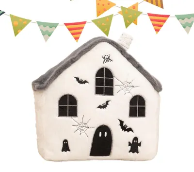 Produktbild von Halloween Dekokissen in Spukhaus-Form