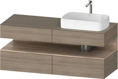 Produktbild von Duravit QA4766055350000 QAT KWTU WH Eck 1400x550x600 Ei Tra