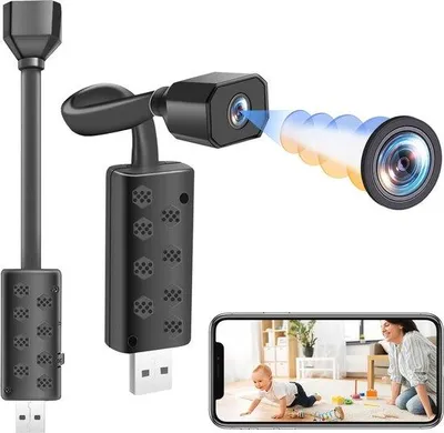 Produktbild von Mini Verborgen HD 1080P Nachtzicht USB WiFi Camera voor Heimüberwachung
