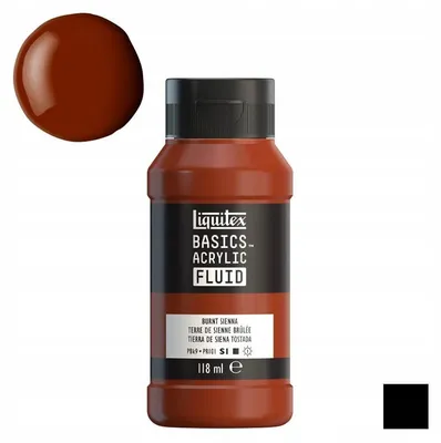 Productafbeelding van Liquitex Basic Fluid Acrylverf 118ml, Bronsbruin