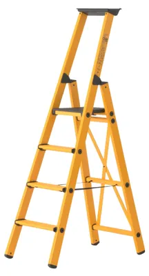 Zdjęcie produktu dla Drabina Hymer GRP z platformą 4 stopnie