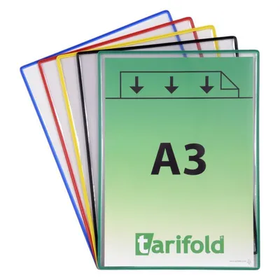 Produktbild von Tarifold Sichttafel Standard A3 sortiert