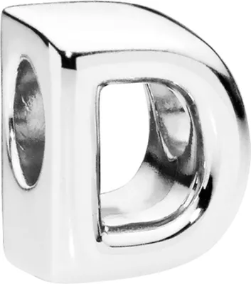 Produktbild von PANDORA Charms 797458 Alphabet Buchstabe D Silber 925