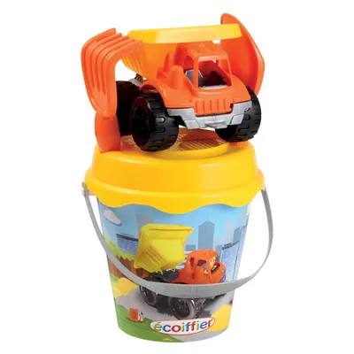 Produktbild von Ecoiffier Sandeimer-Garnitur Baustelle mit Kipplaster