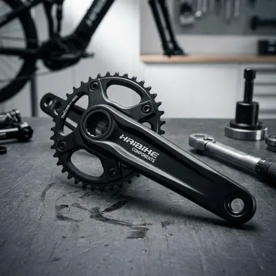 Immagine prodotto di Set di pedivelle Haibike Components TheCrank++ HB32, 165 mm, ISIS