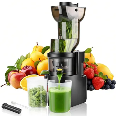 Zdjęcie produktu dla Rawhui Sokowirówka wolnoobrotowa 500W duży wlot 98mm