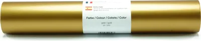 Produktbild von Kreativplotter Vinylfolie matt GOLD 30,5x300 cm