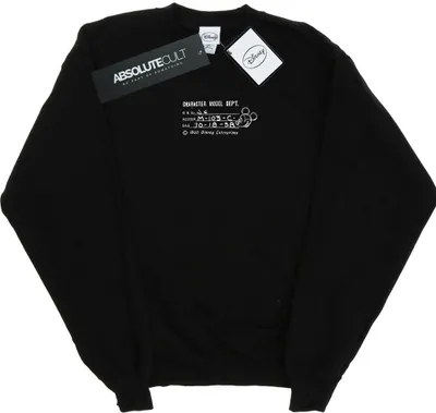 Produktbild von Disney - "Character Model Dept." Sweatshirt für Herren BI38526 (XL) (Schwarz)
