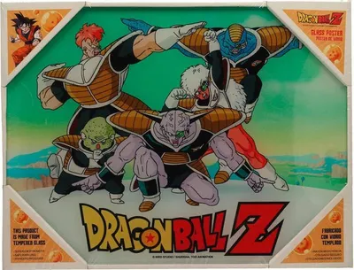 Immagine prodotto di Poster in vetro delle Forze Speciali di Dragon Ball, 24x36 pollici
