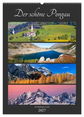 Produktbild von Der schöne Pongau (Wandkalender 2027 DIN A2 hoch), CALVENDO Monatskalender