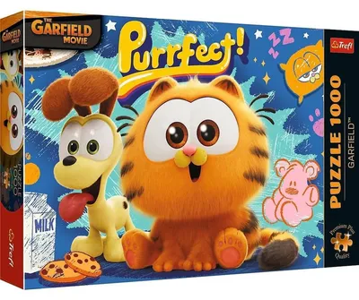 Zdjęcie produktu dla Trefl Premium Plus Quality Garfield 1000 el., 1000 szt., Telewizja/filmy