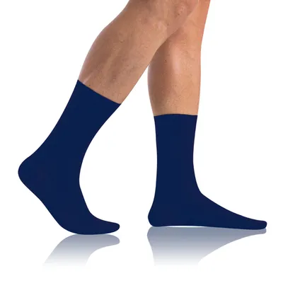 Obrázek produktu pro BAMBUS COMFORT SOCKS - Bambusové klasické pánské ponožky - tmavě modrá