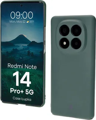 Produktbild von Handyhülle für Xiaomi Redmi Note 14 Pro Plus 5G, Bizon Case Lupka, Grün