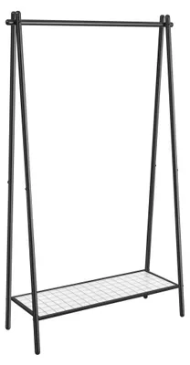 Immagine prodotto di Appendiabiti - Leobert - Nero - 92,5 X 33,5 X 153 Cm