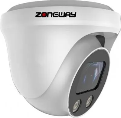 Obrázek produktu pro 8MPx IP POE dome kamera STARVIS, AI/IVA, WDR, 5x ZOOM | ZONEWAY NC961+