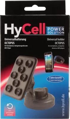 Produktbild von Ansmann 1700-0040, MP3 Spieler, Handy/Smartphone, Universal, Passive Halterung, Schwarz, 360°