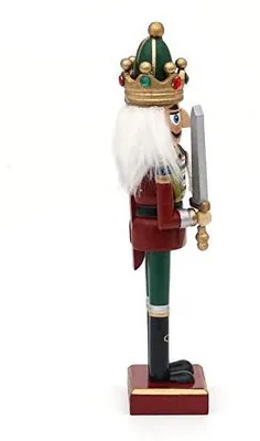 Obrázek produktu pro Klasická figurka Ořechový krákor s mečem, cca 31 cm